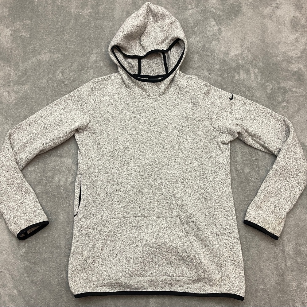 Nike Gray Hoodie Women’s Hypernatural Therma Fit  Size Large (806981 063)
